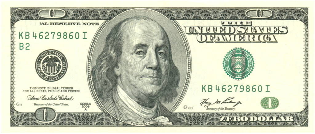 Zero Dollar